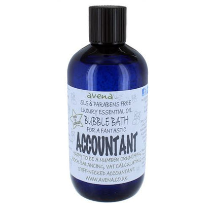 Accountant’s Gift Bubble Bath – 250ml – Handmade, SLS & Paraben Free – Funny Gi
