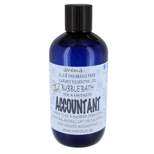 Accountant’s Gift Bubble Bath – 250ml – Handmade, SLS & Paraben Free – Funny Gi