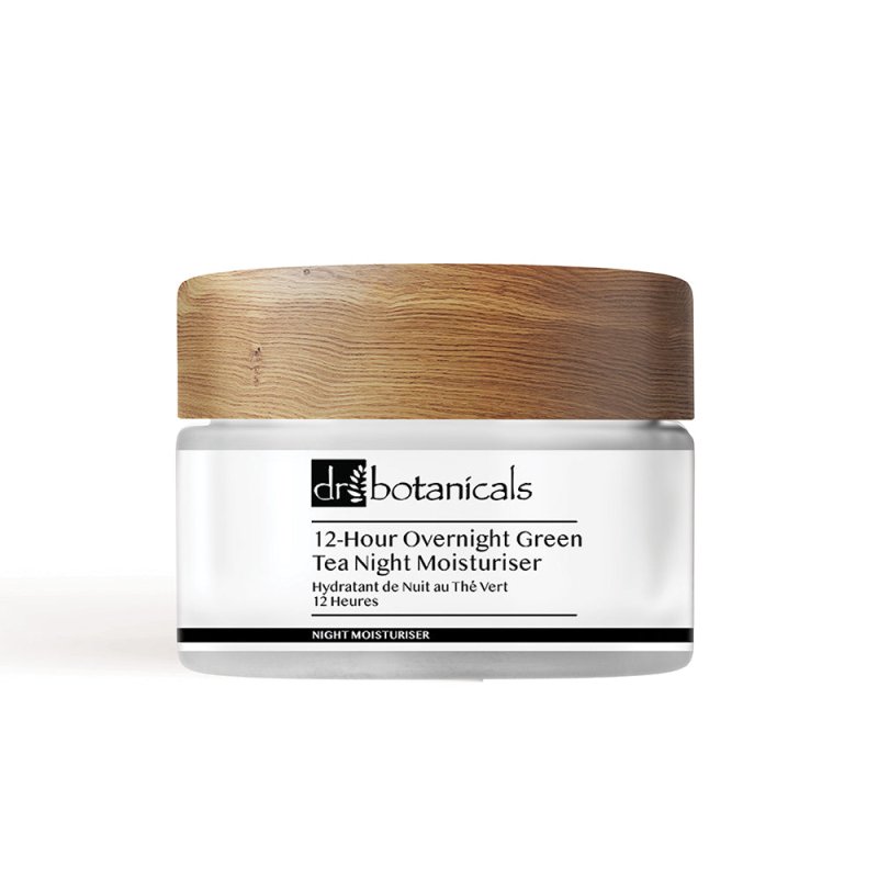 12 - Hour Overnight Green Tea Night Moisturiser - Herbalshire Handmade Herbal Products