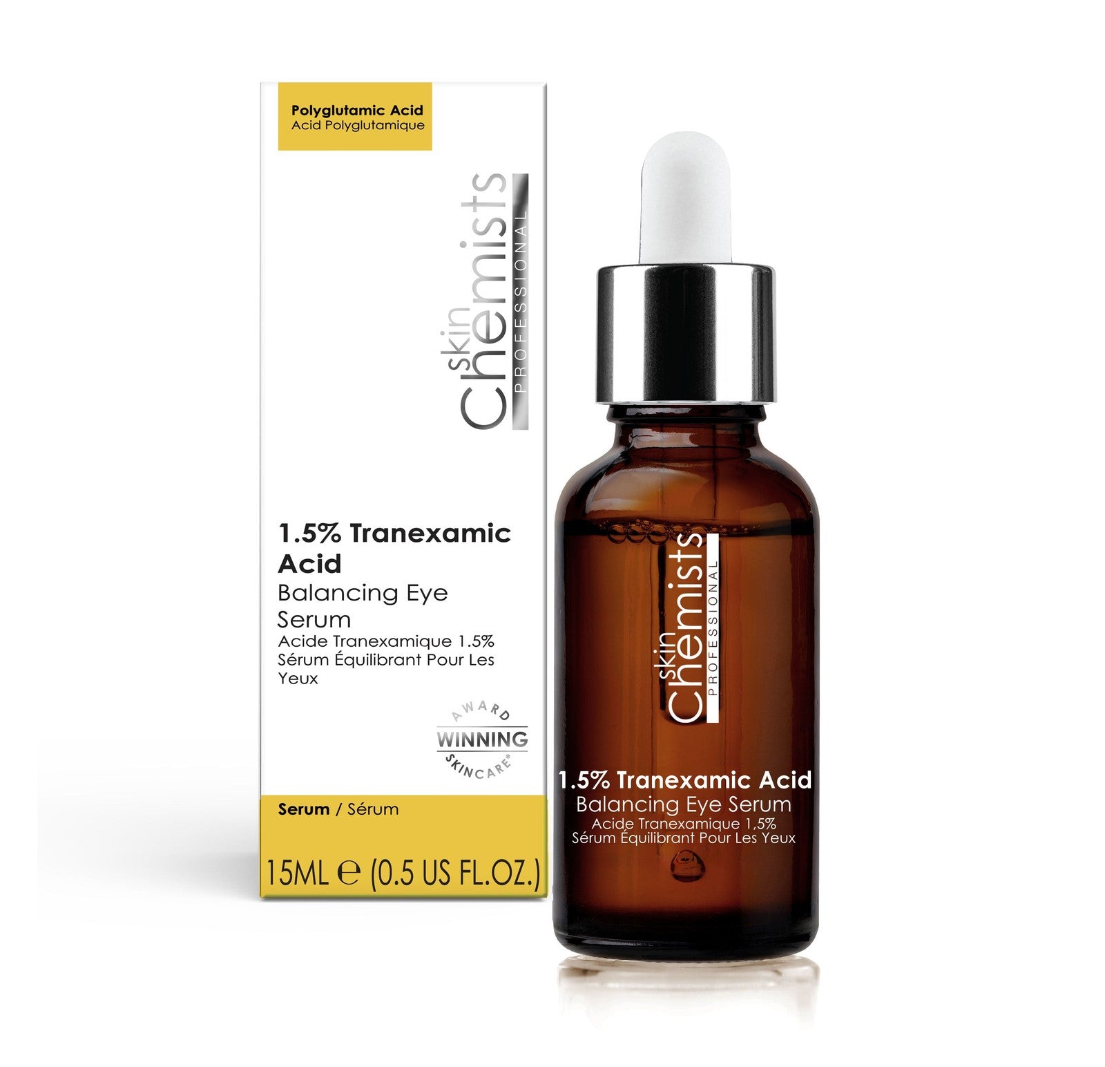 1.5% Tranexamic Balancing Eye Serum 15ml - Herbalshire Handmade Herbal Products