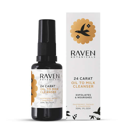 24 Carat Oil to Milk Cleanser - Herbalshire Handmade Herbal Products