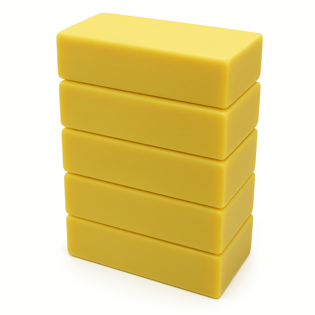 5 x Sulphur Antibacterial Skin Soap Anti Acne Natural Face Treatment 10% Sulfur - Herbalshire Handmade Herbal Products