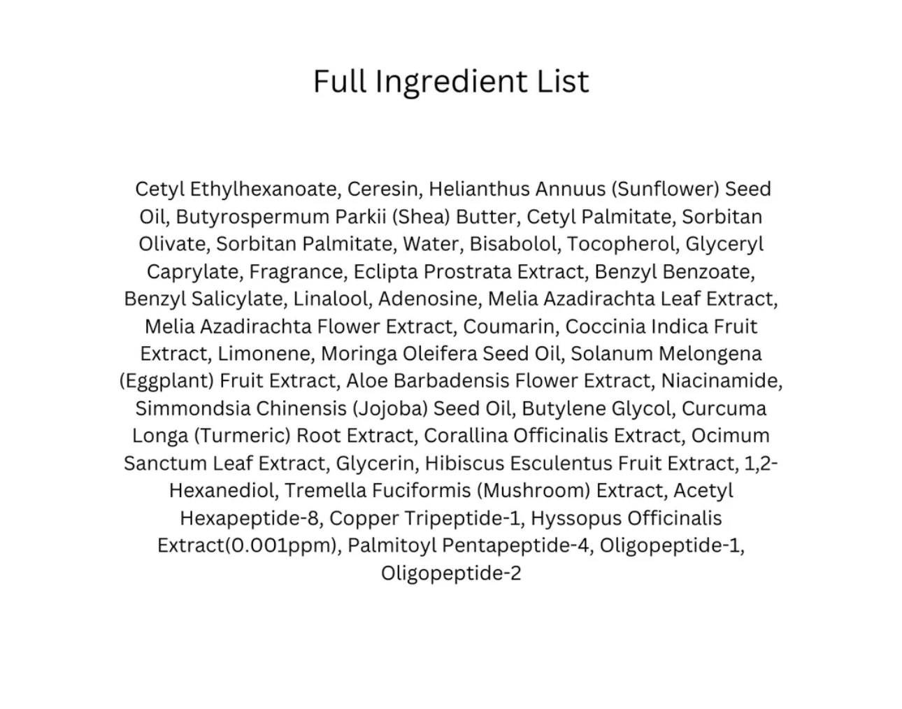 Arencia - Hyssop Fume Balm