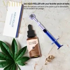 72 - Needle 0.5mm Derma Aqua Roller with Serum Applicator | Microneedling Tool for Face & Body | Ammuri Skincare - Herbalshire Handmade Herbal Products