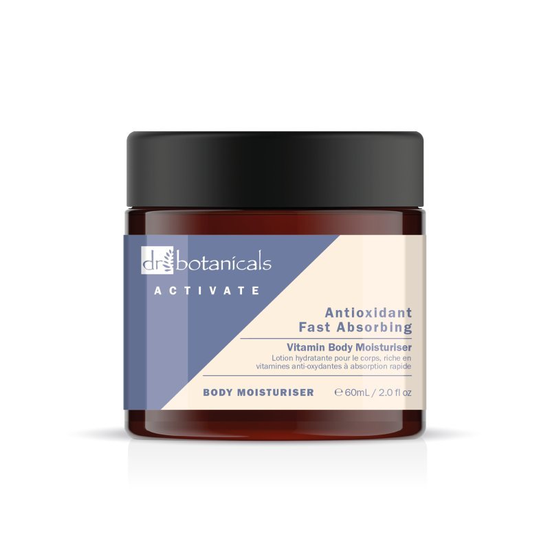 Activate Anti - Oxidant Fast Absorbing Vitamin Body Moisturiser 60ml - Herbalshire Handmade Herbal Products