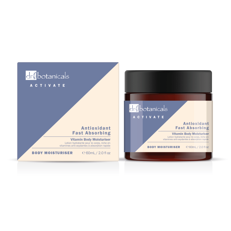 Activate Anti - Oxidant Fast Absorbing Vitamin Body Moisturiser 60ml - Herbalshire Handmade Herbal Products