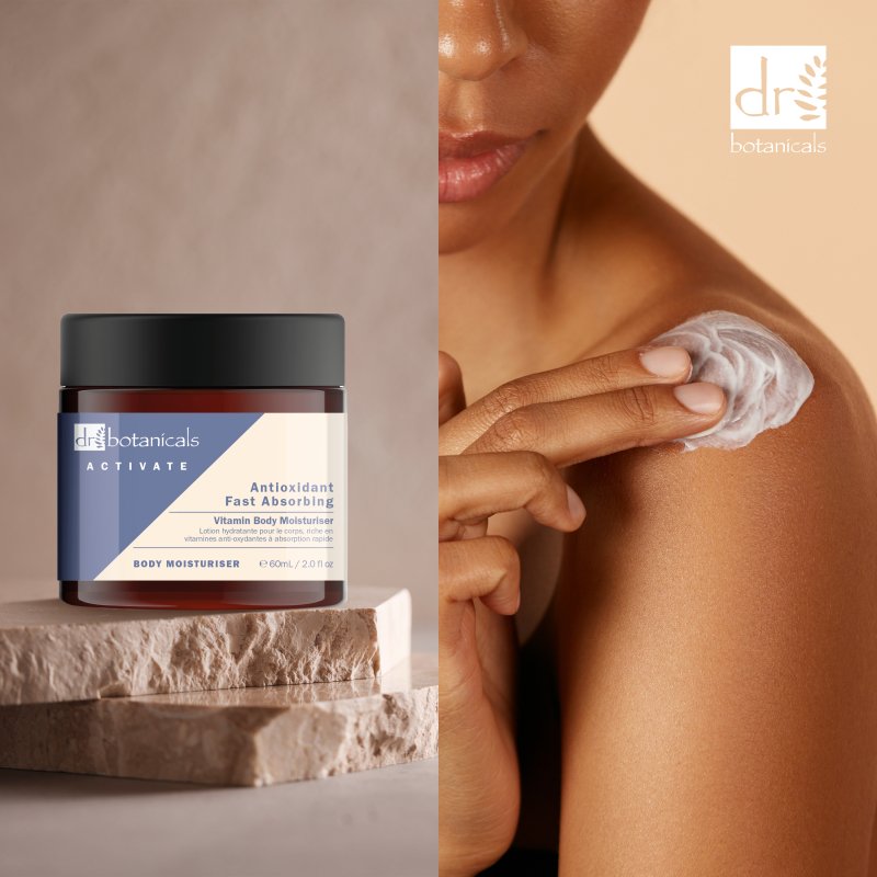 Activate Anti - Oxidant Fast Absorbing Vitamin Body Moisturiser 60ml - Herbalshire Handmade Herbal Products
