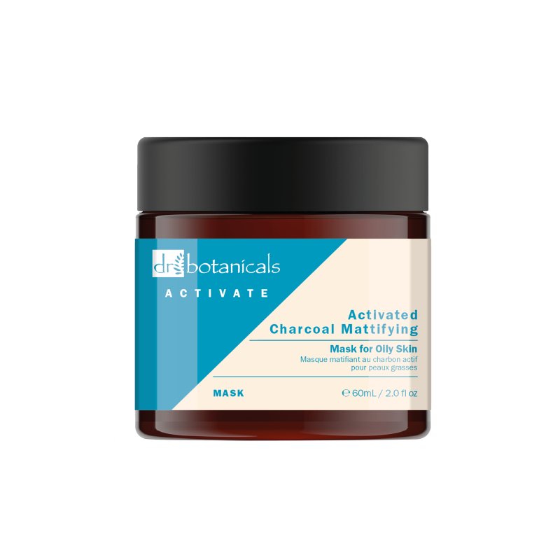 Activate Charcoal Mattifying Mask for Oily Skin 60ml - Herbalshire Handmade Herbal Products