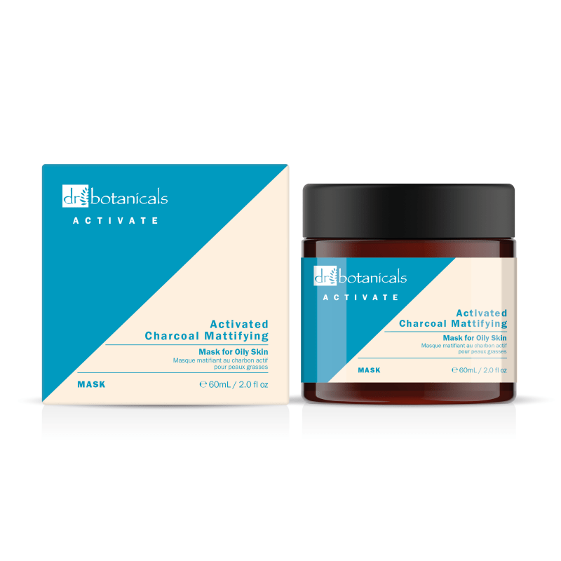 Activate Charcoal Mattifying Mask for Oily Skin 60ml - Herbalshire Handmade Herbal Products