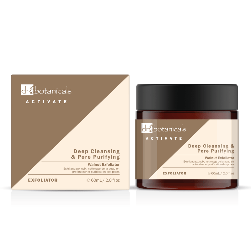 Activate Deep Cleansing And Pore Purifying Walnut Exfoliator 60ml - Herbalshire Handmade Herbal Products