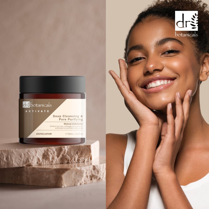 Activate Deep Cleansing And Pore Purifying Walnut Exfoliator 60ml - Herbalshire Handmade Herbal Products