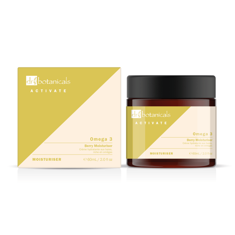 Activate Omega 3 Berry Moisturiser 60ml - Herbalshire Handmade Herbal Products