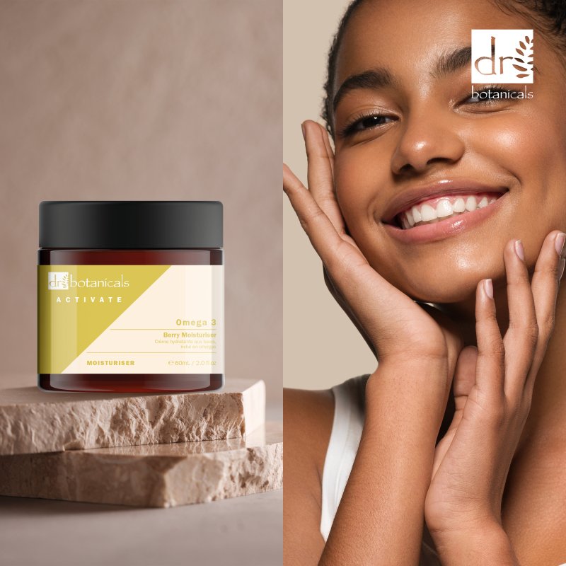 Activate Omega 3 Berry Moisturiser 60ml - Herbalshire Handmade Herbal Products