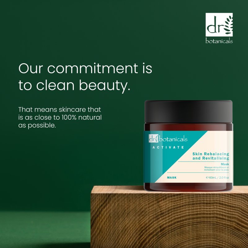 Activate Skin Rebalancing And Revitalizing Mask 60ml - Herbalshire Handmade Herbal Products