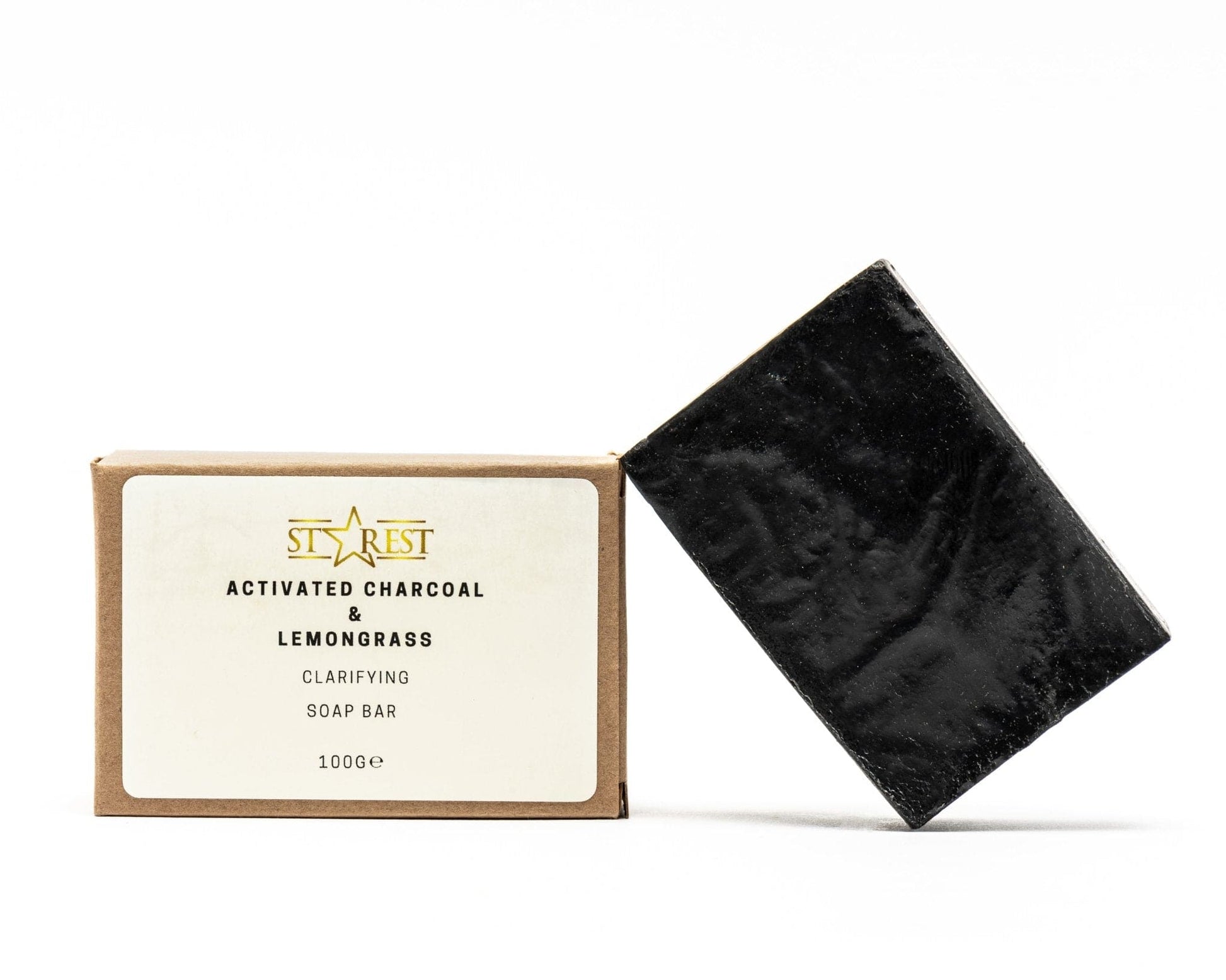 Activated Charcoal and Lemongrass Soap - Herbalshire Handmade Herbal Products