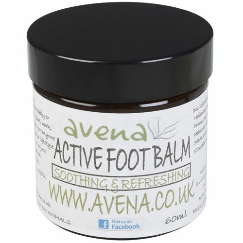 Active Foot Rescue Balm For Cracked Heels, Very Dry Skin & Athletes Foot Cream - Herbalshire Handmade Herbal Products