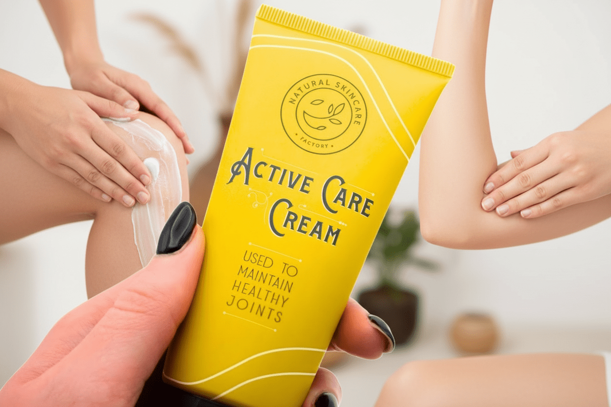 ActiveCare Cream – Herbal Joint & Muscle Support with Rosemary, Lavender & Eucalyptus (Tube & 110ml Jar) - Herbalshire Handmade Herbal Products