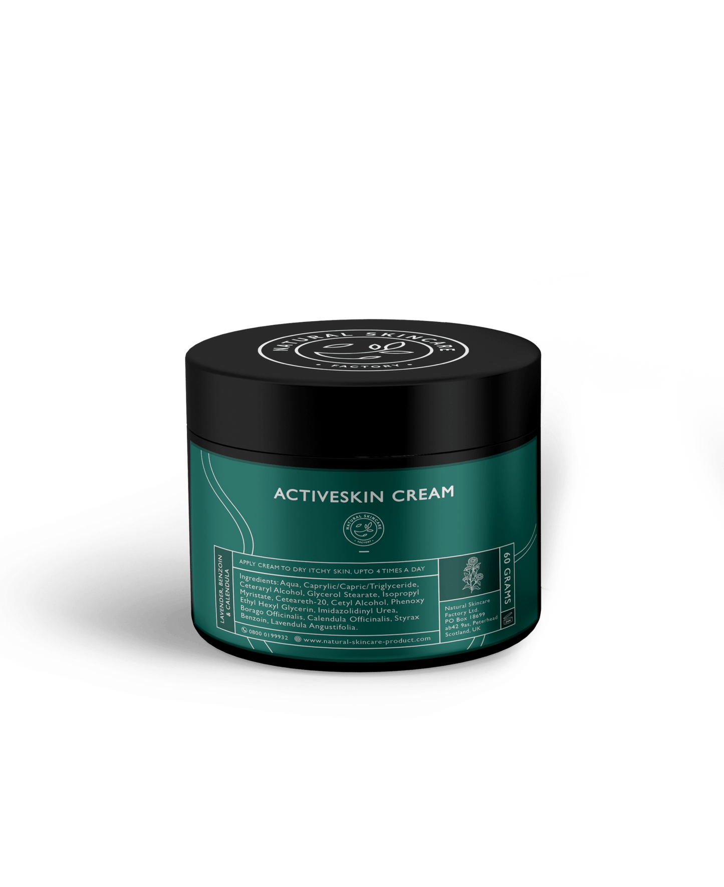 ActiveSkin Cream - Herbalshire Handmade Herbal Products