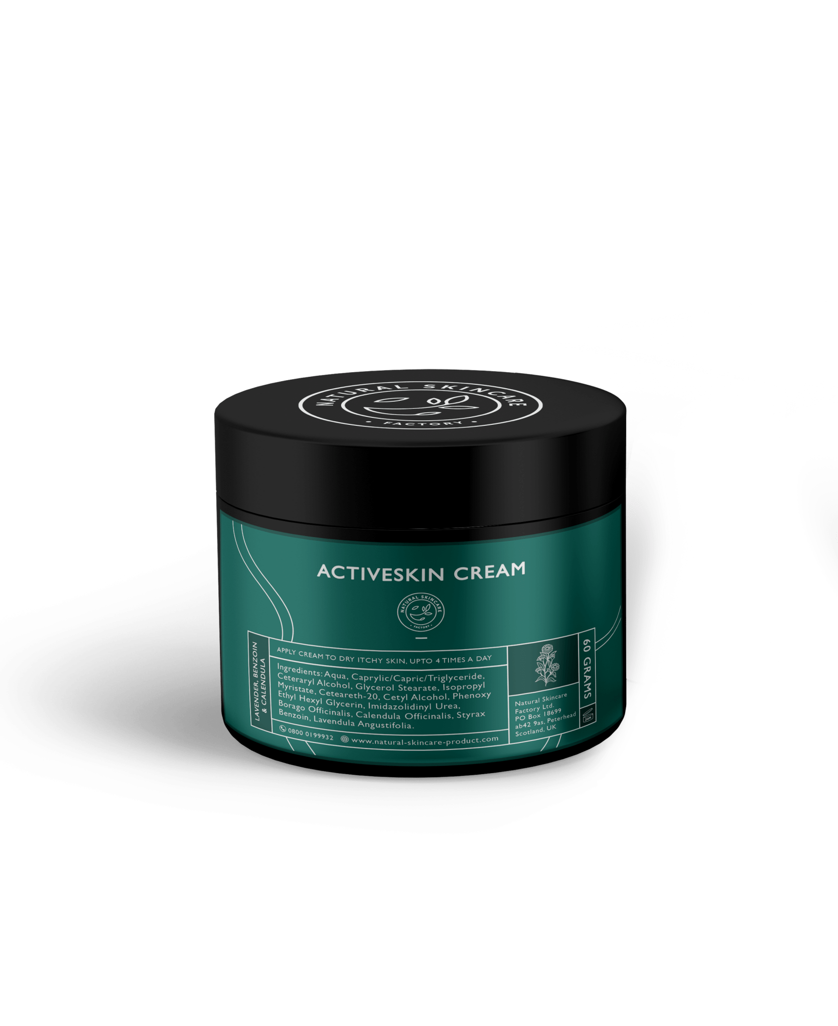 ActiveSkin Cream - Herbalshire Handmade Herbal Products