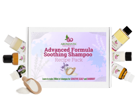 Advanced Formula Soothing Shampoo (for sensitive scalp and dandruff) Recipe Pack - Herbalshire Handmade Herbal Products