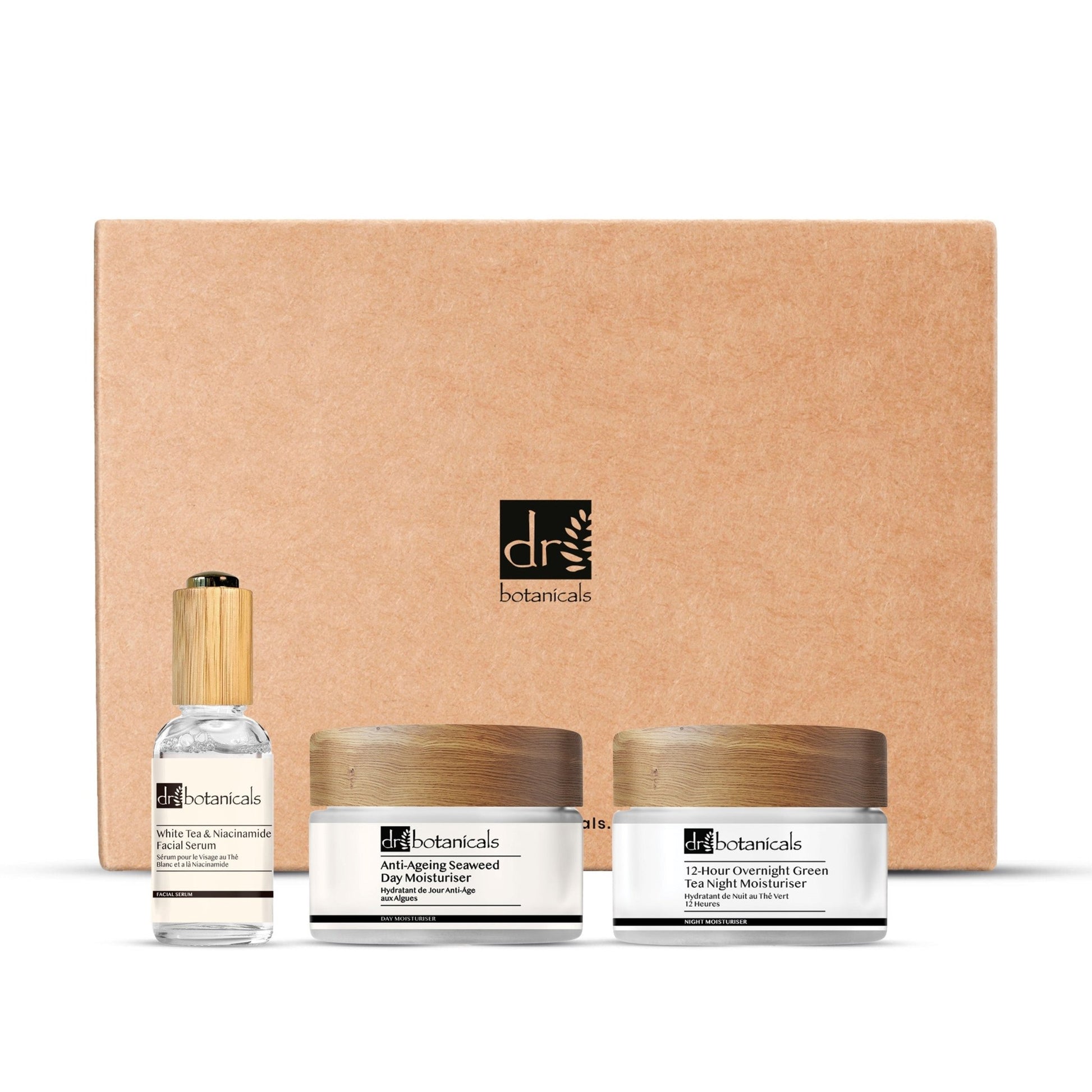 Advanced Light Serum Essence 12 - Hour Overnight Green Tea Night Moisturiser Seaweed Face Moisturiser - Herbalshire Handmade Herbal Products