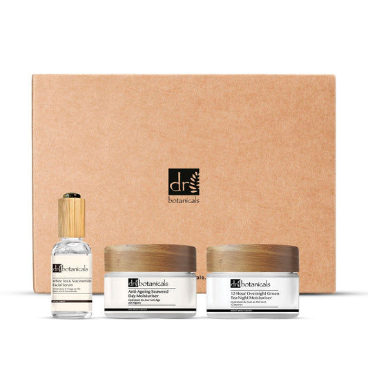 Advanced Light Serum Essence 12 - Hour Overnight Green Tea Night Moisturiser Seaweed Face Moisturiser - Herbalshire Handmade Herbal Products