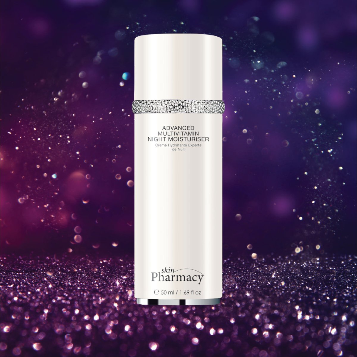 Advanced Multi - Vitamin Night Moisturiser 50ml - Herbalshire Handmade Herbal Products