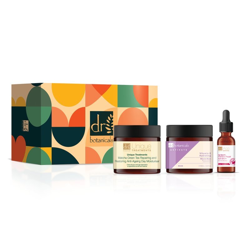 Age Specific Eye Serum, Phytochemical Mask & Matcha Green Tea Day Moisturiser - Herbalshire Handmade Herbal Products