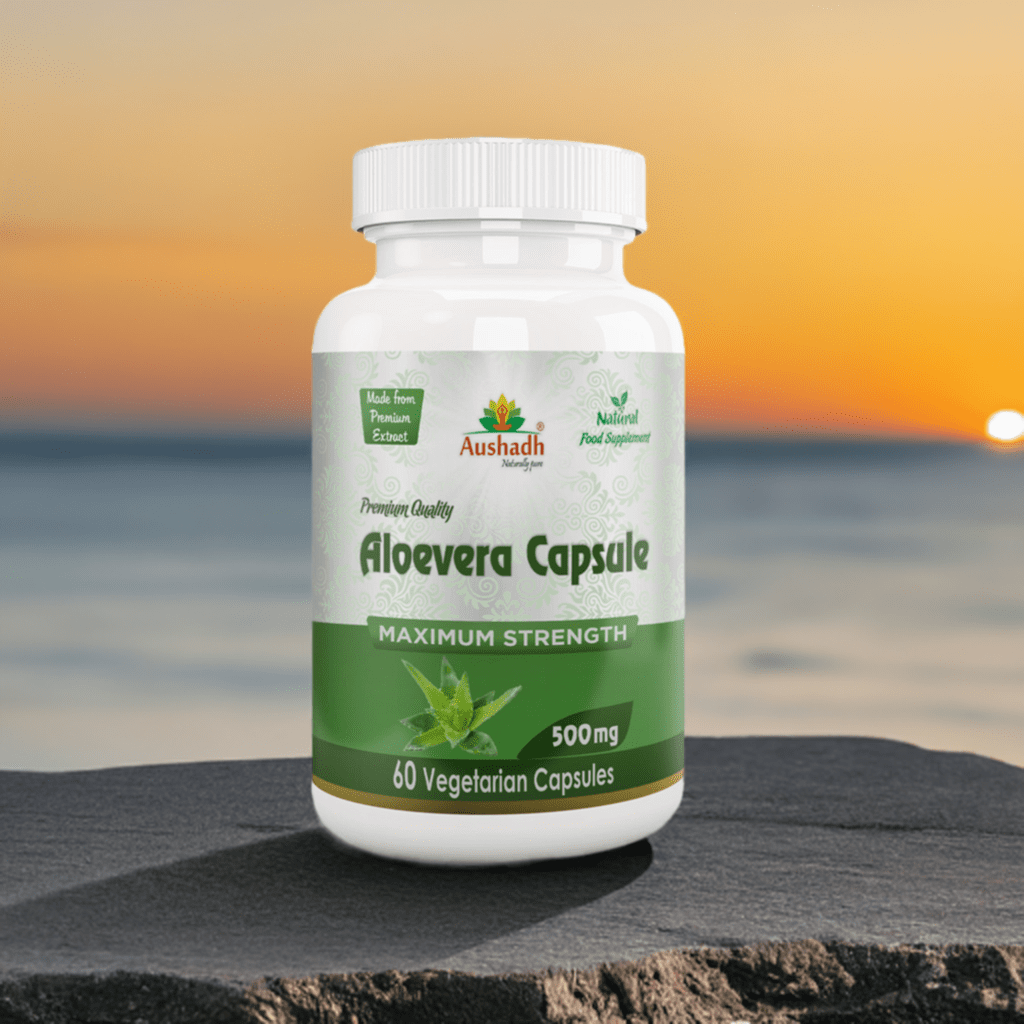 Aloe Vera Capsule - Herbalshire Handmade Herbal Products