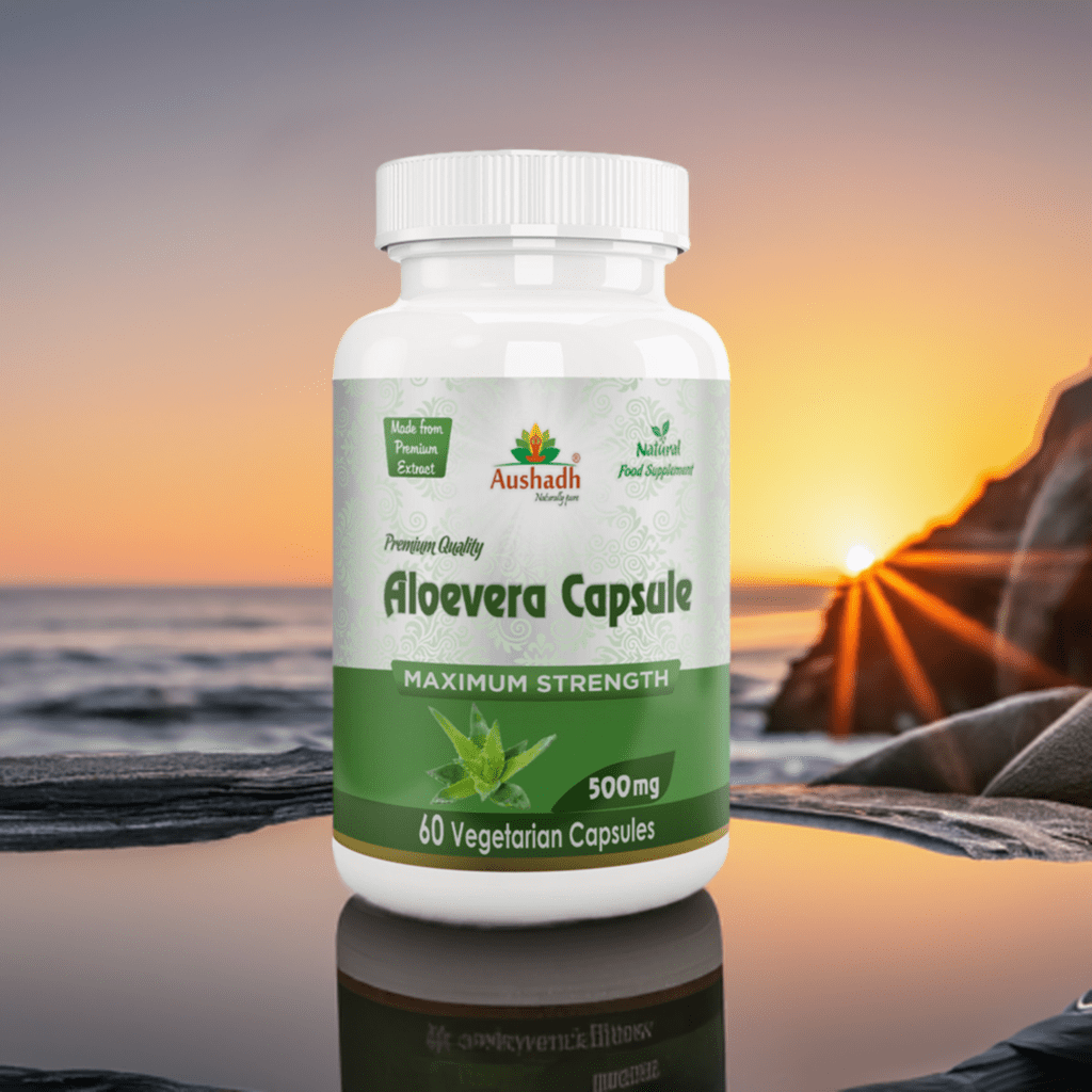 Aloe Vera Capsule - Herbalshire Handmade Herbal Products