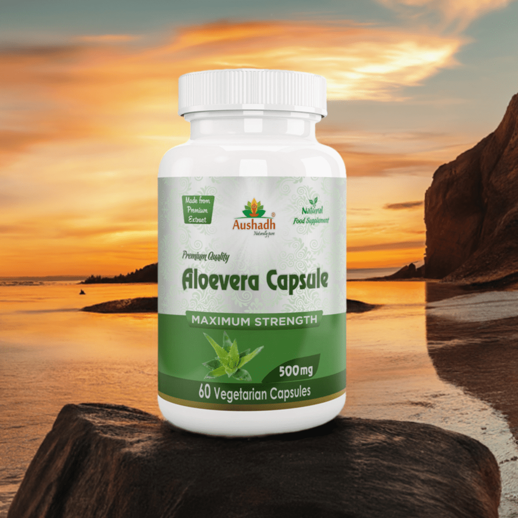 Aloe Vera Capsule - Herbalshire Handmade Herbal Products