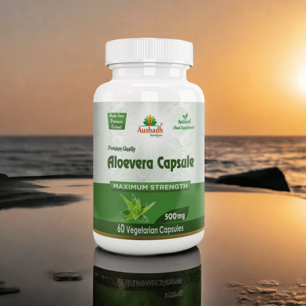 Aloe Vera Capsule - Herbalshire Handmade Herbal Products