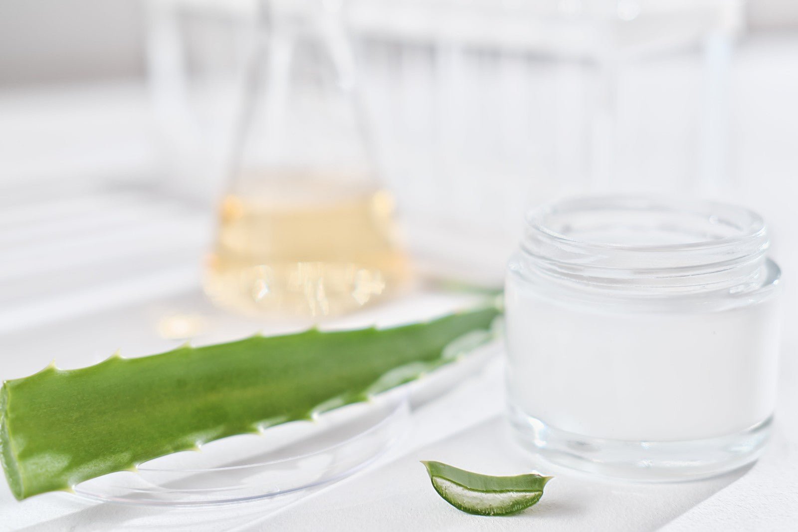 Aloe Vera Clear Gel – Pure Cosmetic Grade Skin Hydrator – Natural Moisturiser f - Herbalshire Handmade Herbal Products
