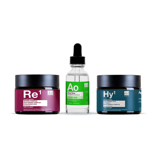 Aloe Vera, Hyaluronic Acid + Retinol Rejuvenating Routine - Herbalshire Handmade Herbal Products