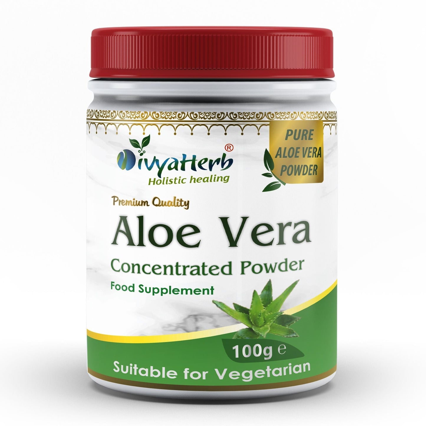 Aloe Vera Powder - Herbalshire Handmade Herbal Products