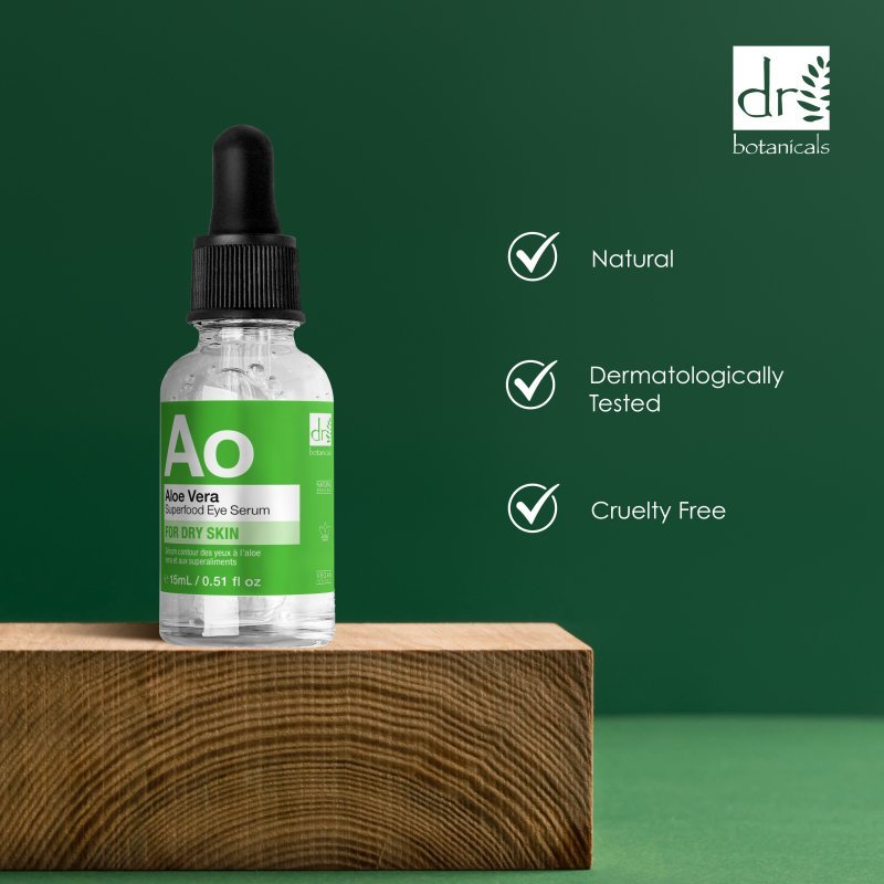 Aloe Vera Superfood Eye Serum 15ml - Herbalshire Handmade Herbal Products