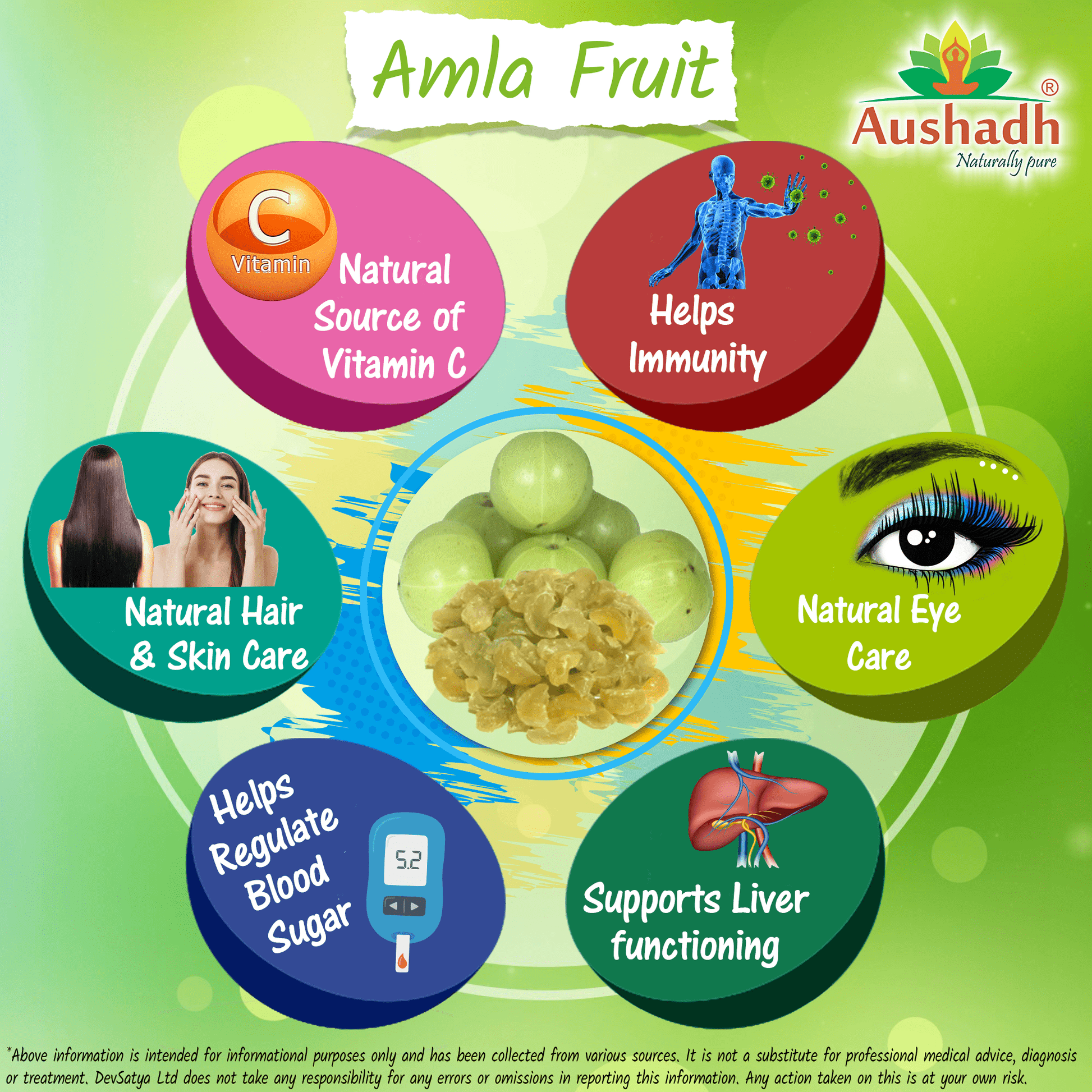 Amla Fruit (Gooseberry) Candy 500grm - Herbalshire Handmade Herbal Products