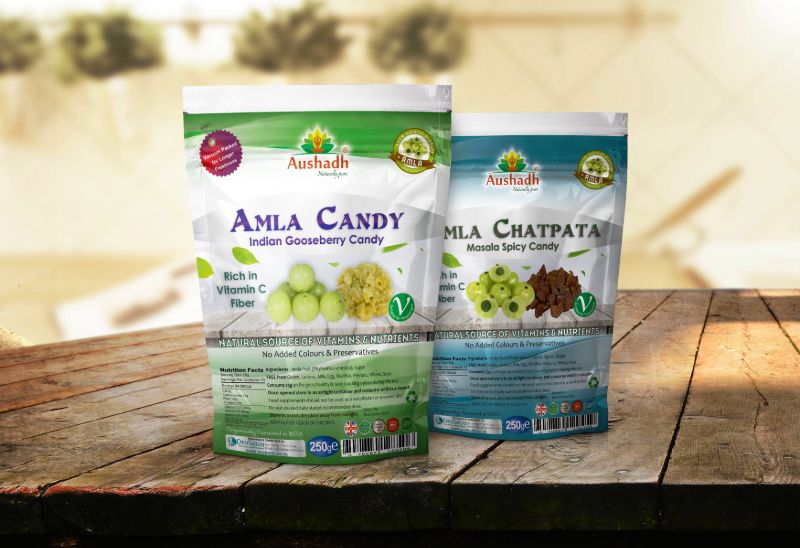 Amla Fruit (Gooseberry) Candy 500grm - Herbalshire Handmade Herbal Products
