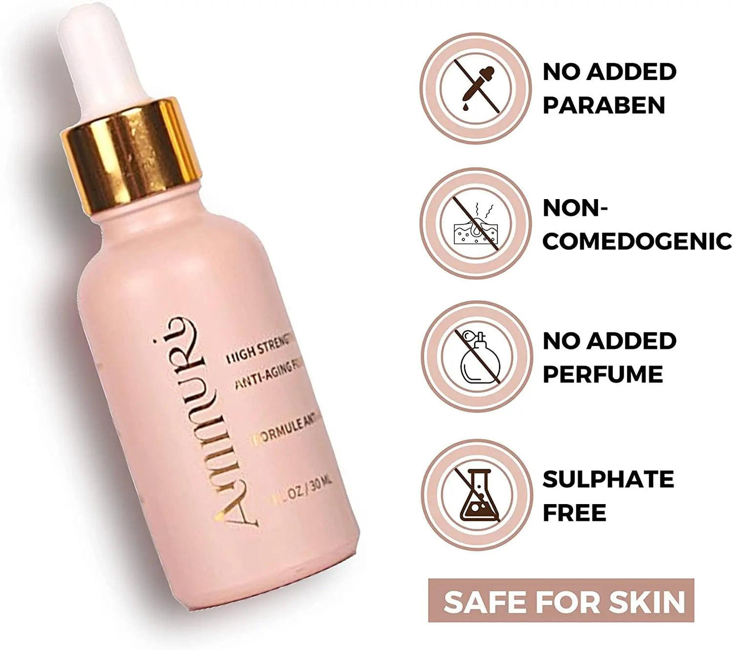 Ammuri 3.5% Retinol High Strength Face Serum – Anti - Ageing Formula - Herbalshire Handmade Herbal Products