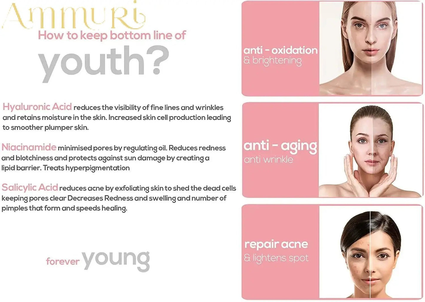 Ammuri 4% Retinol Serum - Advanced Anti - Aging Treatment - Herbalshire Handmade Herbal Products