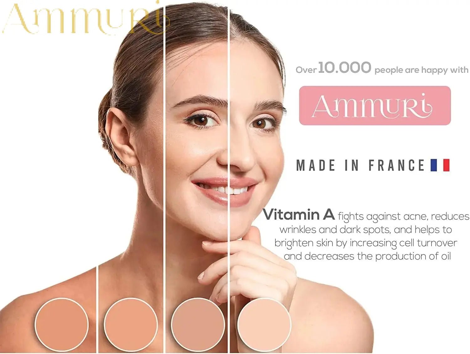 Ammuri 4% Retinol Serum - Advanced Anti - Aging Treatment - Herbalshire Handmade Herbal Products