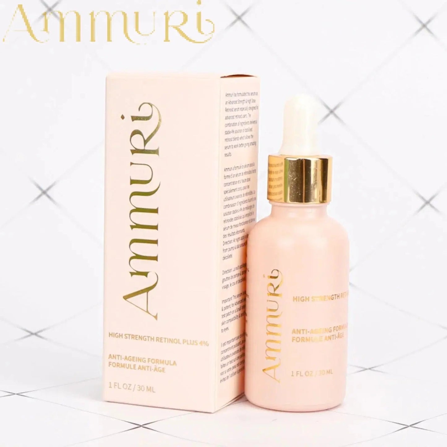 Ammuri 4% Retinol Serum - Advanced Anti - Aging Treatment - Herbalshire Handmade Herbal Products