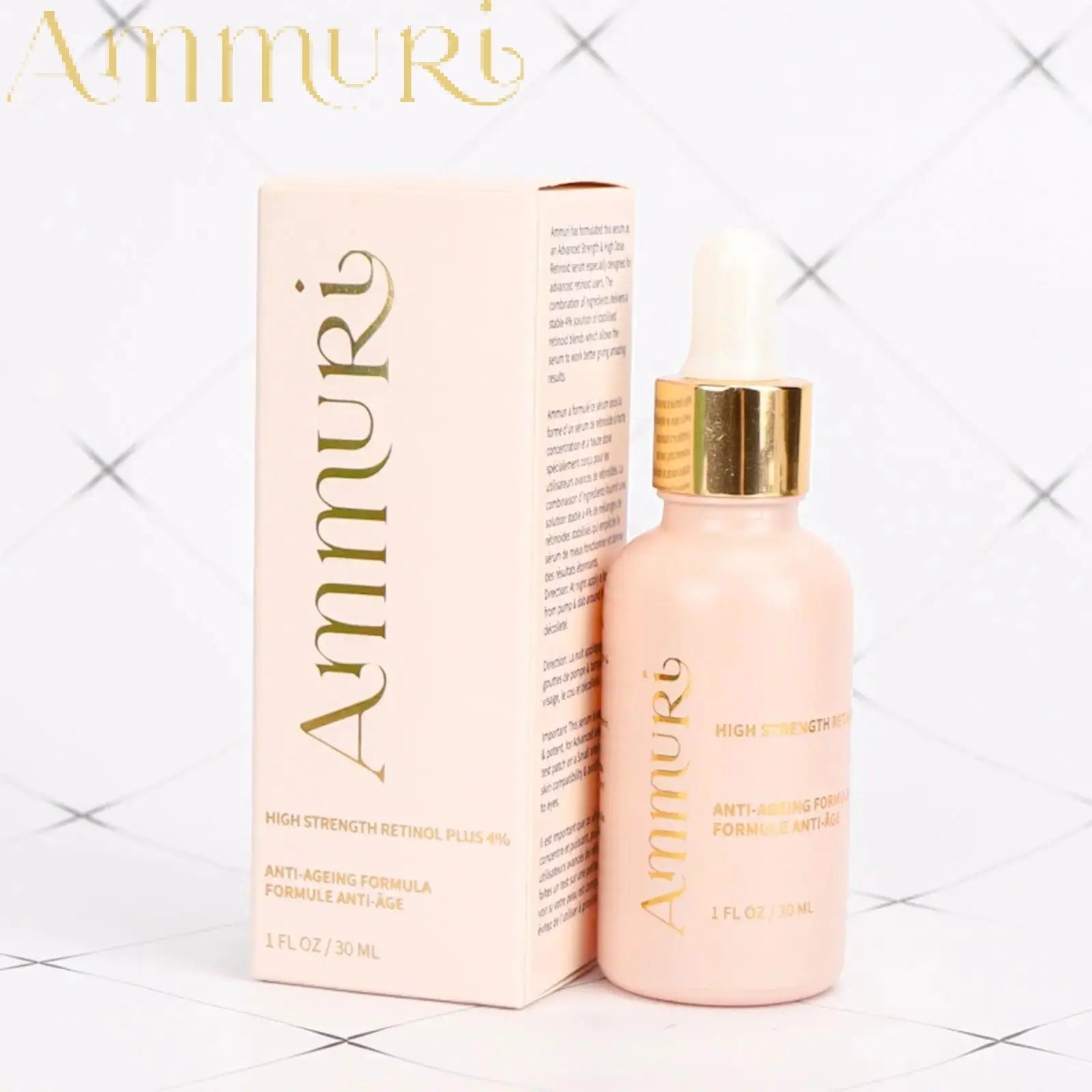 Ammuri 4% Retinol Serum - Advanced Anti - Aging Treatment - Herbalshire Handmade Herbal Products
