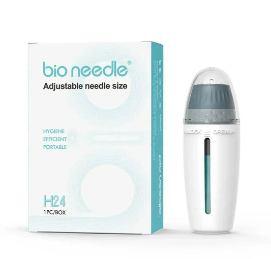 Ammuri Adjustable Derma Roller – 6 - in - 1 Microneedle Skin Tool for Face, Hair & Body - Herbalshire Handmade Herbal Products