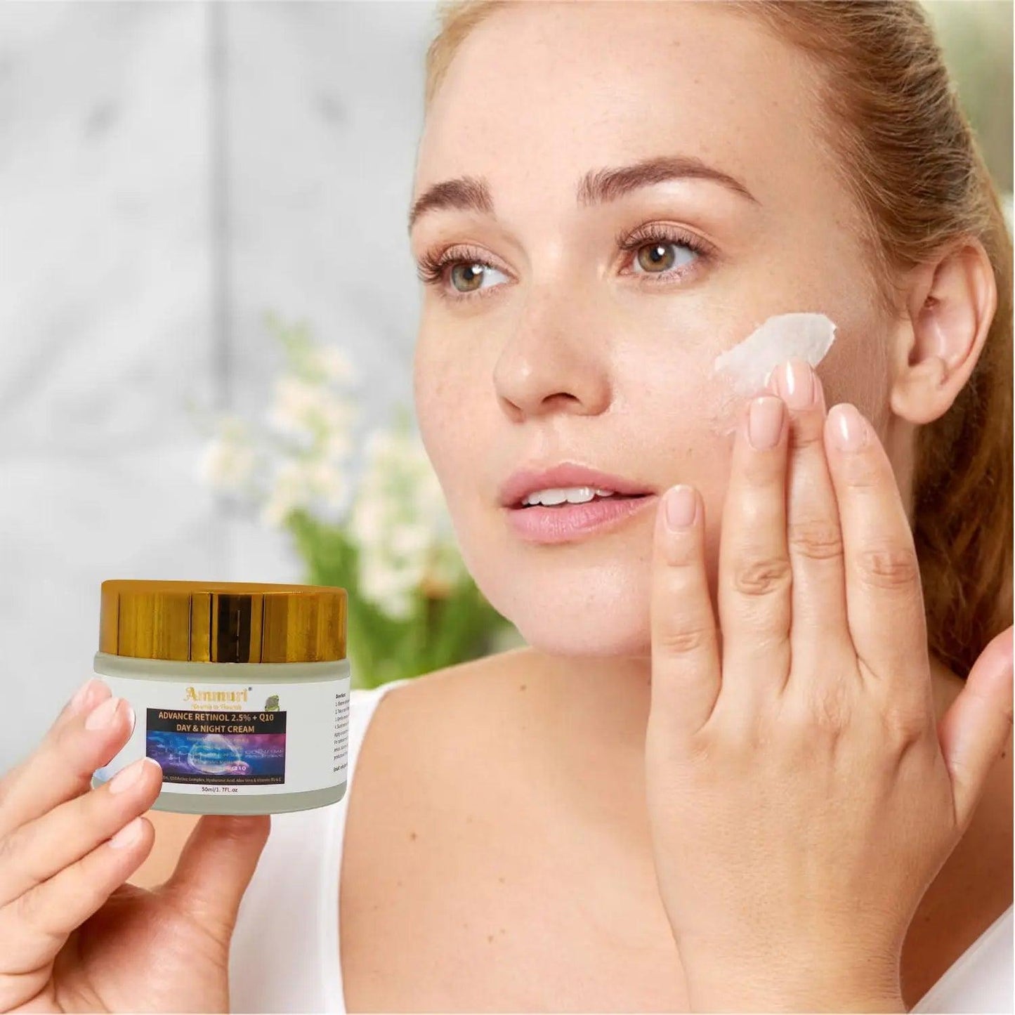 Ammuri Advanced Retinol 2.5% + Q10 Anti - Aging Cream - Herbalshire Handmade Herbal Products