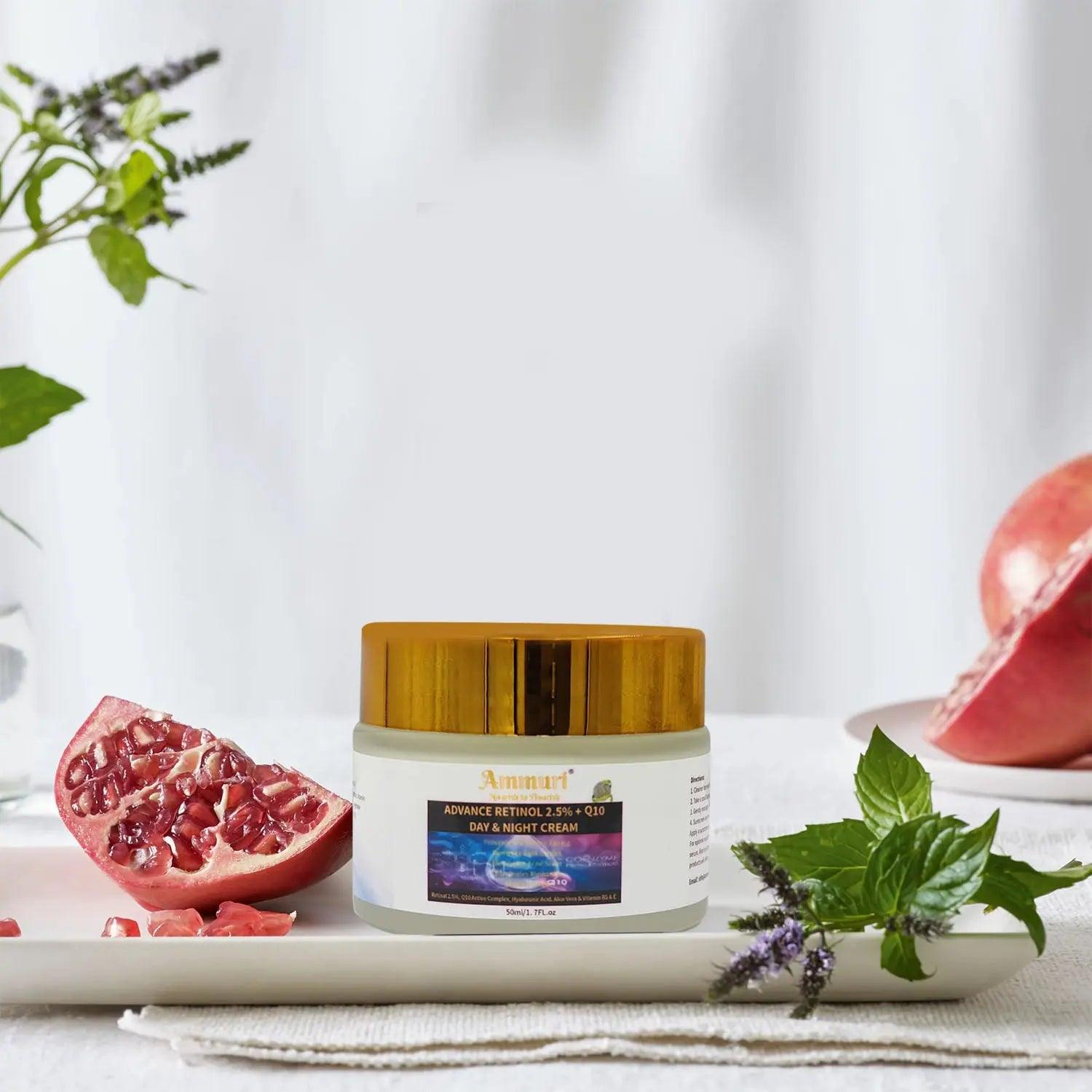 Ammuri Advanced Retinol 2.5% + Q10 Anti - Aging Cream - Herbalshire Handmade Herbal Products