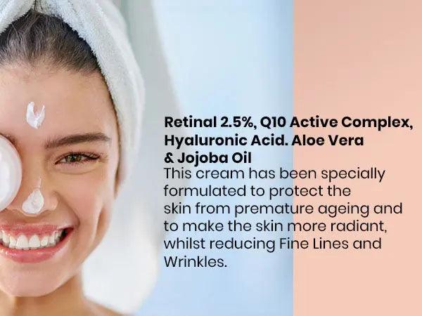Ammuri Advanced Retinol 2.5% + Q10 Anti - Aging Cream - Herbalshire Handmade Herbal Products