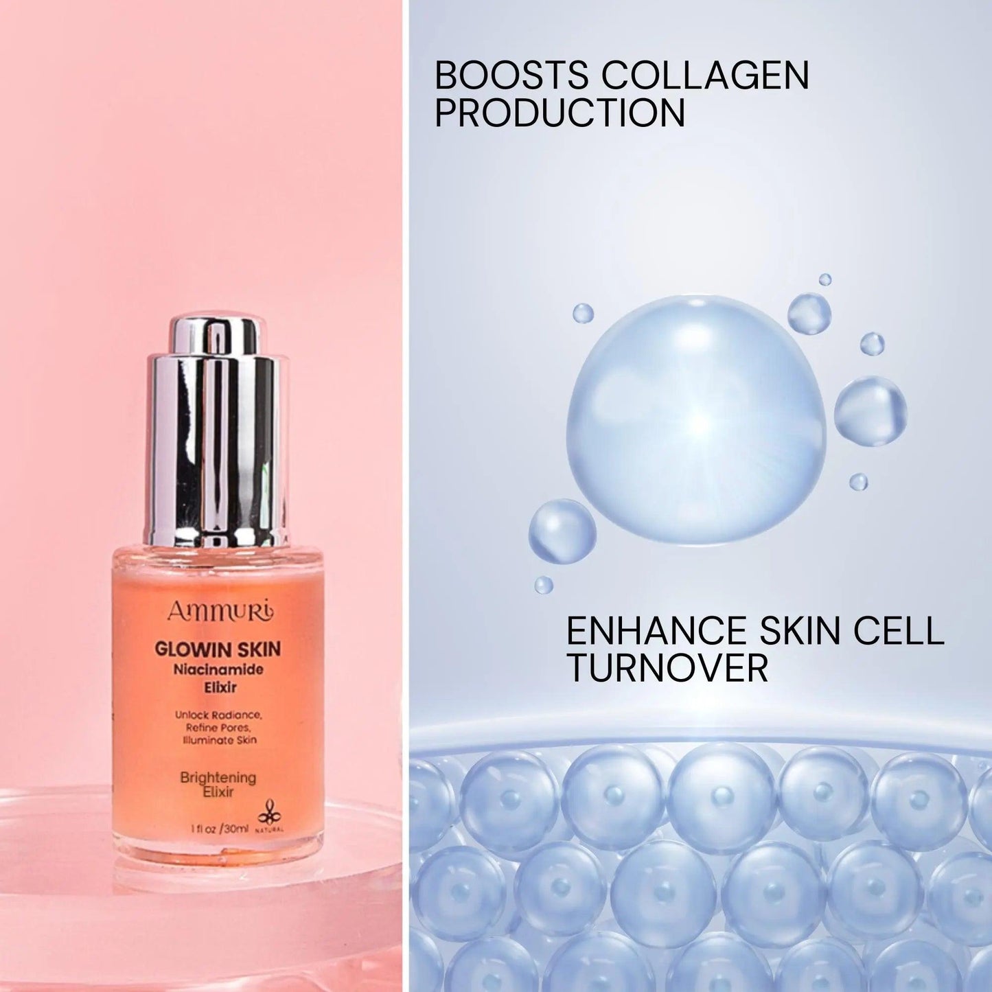 Ammuri Advanced Skin Brightening Serum Elixir - Herbalshire Handmade Herbal Products