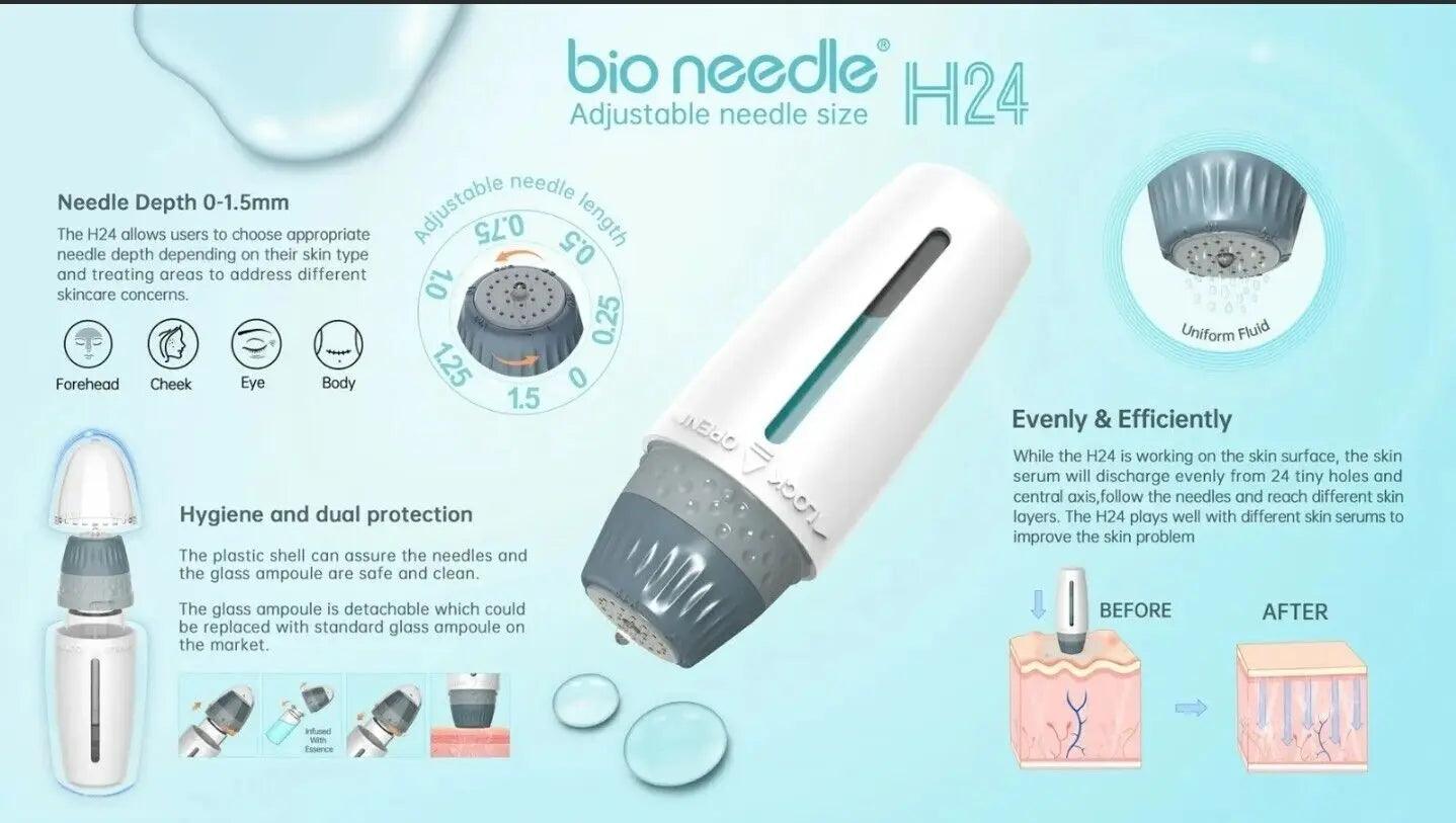 Ammuri Aesthetic Derma Roller System - At Home Microneedling Device - Herbalshire Handmade Herbal Products