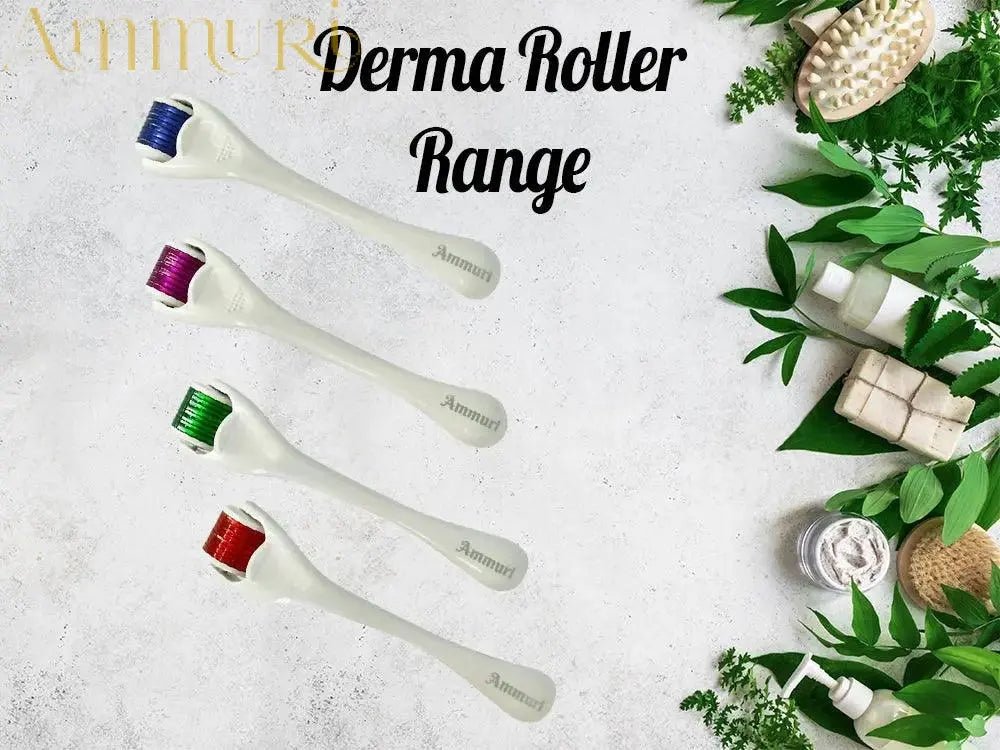 Ammuri Aesthetic Derma Roller System - Microneedle Derma Roller - Herbalshire Handmade Herbal Products